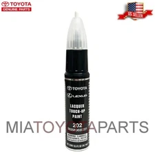 OEM Genuine Toyo Lexus Black Onyx Touch-up Paint Pen 00258-00202-21 Code 202