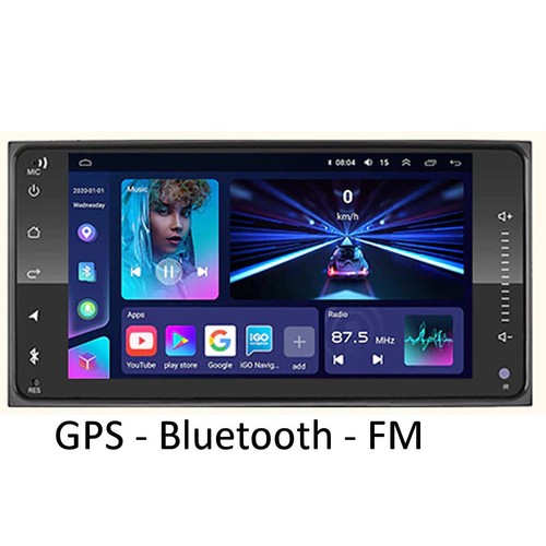 for PRADO 150 2009-2013 GPS WIRELESS APPLE CARPLAY ANDROID AUTO CAMERA HEAD UNIT - Picture 5 of 7