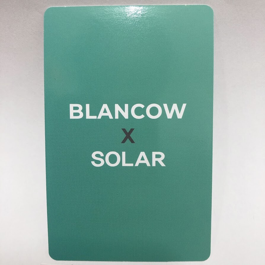 Mamamoo Solar Official Blancow x Solar Limited Edition