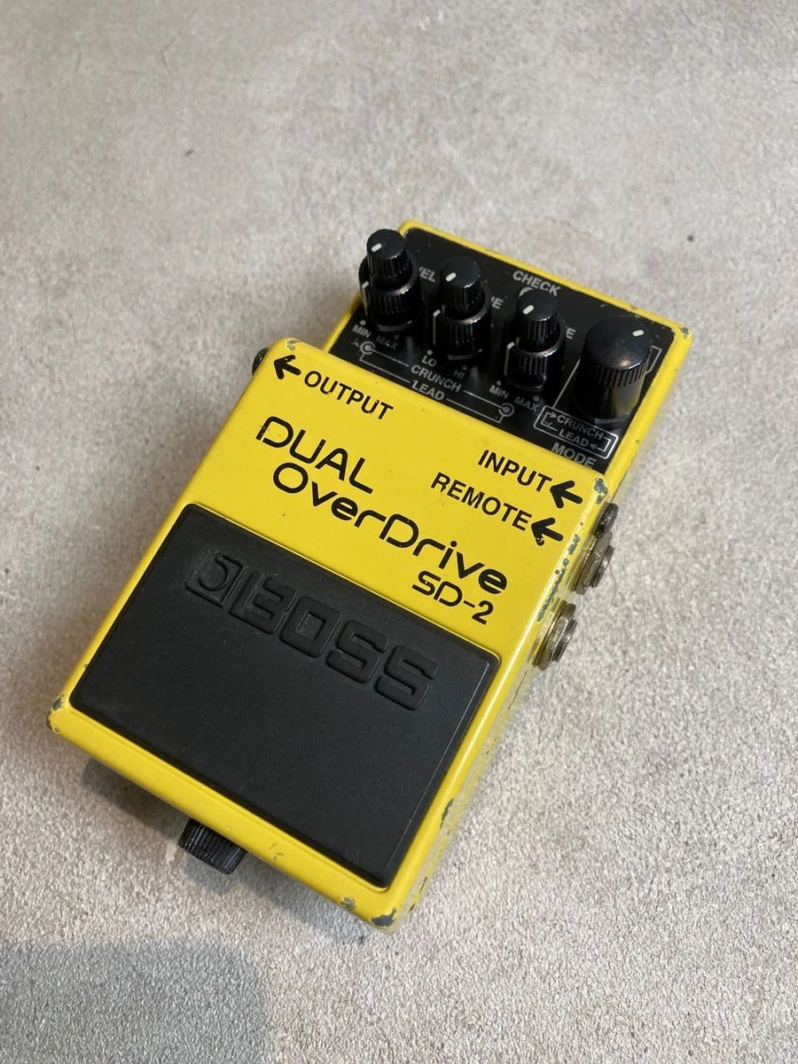Boss SD-2 Dual Overdrive Used Overdrive