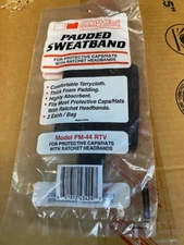 FIBRE METAL - Soft Terry Cloth Sweatbands for Hard Hats (2-Pack) BUY MORE & SAVE