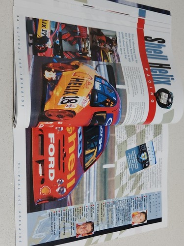 ADELAIDE CLIPSAL 500 V8 SUPERCARS RACE Vintage Paperback OFFICIAL PROGRAM 2000 - 第 11/24 張圖片