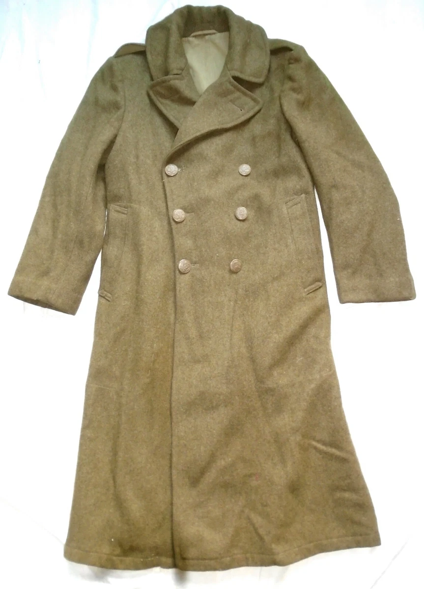 Army Trench Coat In Original Ww2 Collectible Us Uniforms for sale