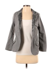 Gryphon New York Women Gray Blazer Xs