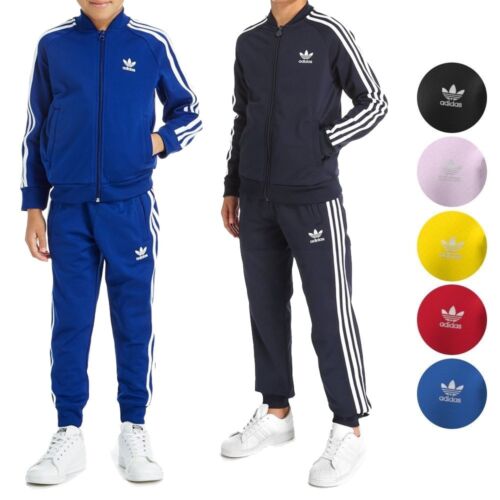 Adidas Originals Superstar Tracksuit Jacket & Pants Junior Boys Youth (XS-XL) - Picture 1 of 21