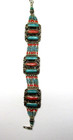 CARNELIAN TURQUOISE  BRACELET HAND MADE UNISEX MALE FEMALE VINTAGE STONE — photo 5