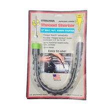 Steelman JSP8360 Flexible 12 in. Bolt, Nut, Screw Starter Tool,  1/2" - 11/16"