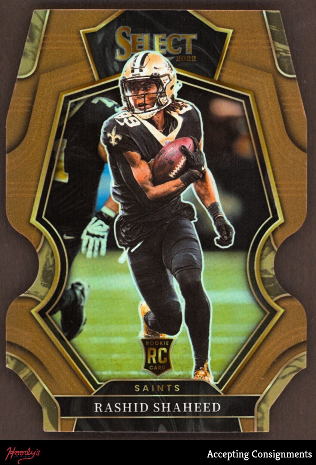 2022 Select Copper Die Cut #172 Rashid Shaheed 2/99 Premier ROOKIE RC SAINTS