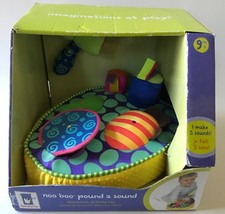 MANHATTAN TOY Noo Boo Pound A Sound Electronic Activity Toy NIB Pop Up Surprise