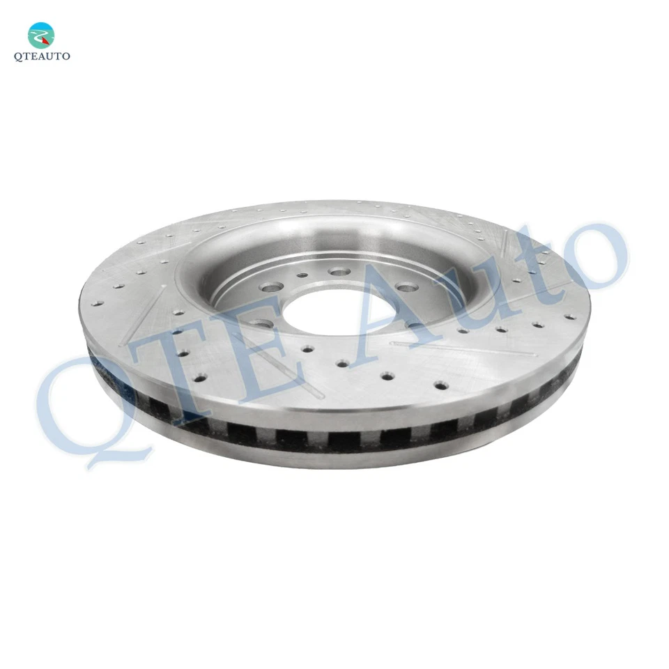 套装 4 前 350 毫米后 342 毫米钻孔制动转子适用于 2013 - 2017 年福特 Expedition — 第 4/4 张图片