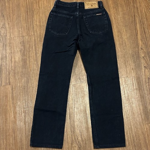 Vintage 90s Marlboro Classics Jeans Size 28 Fits 26x27 Navy Blue Denim USA Made - Picture 3 of 8