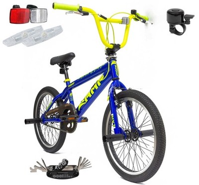 BMX Fahrrad 20 Zoll AMP Freestyle mit Pegs Rotor 360 Lenker Stunts