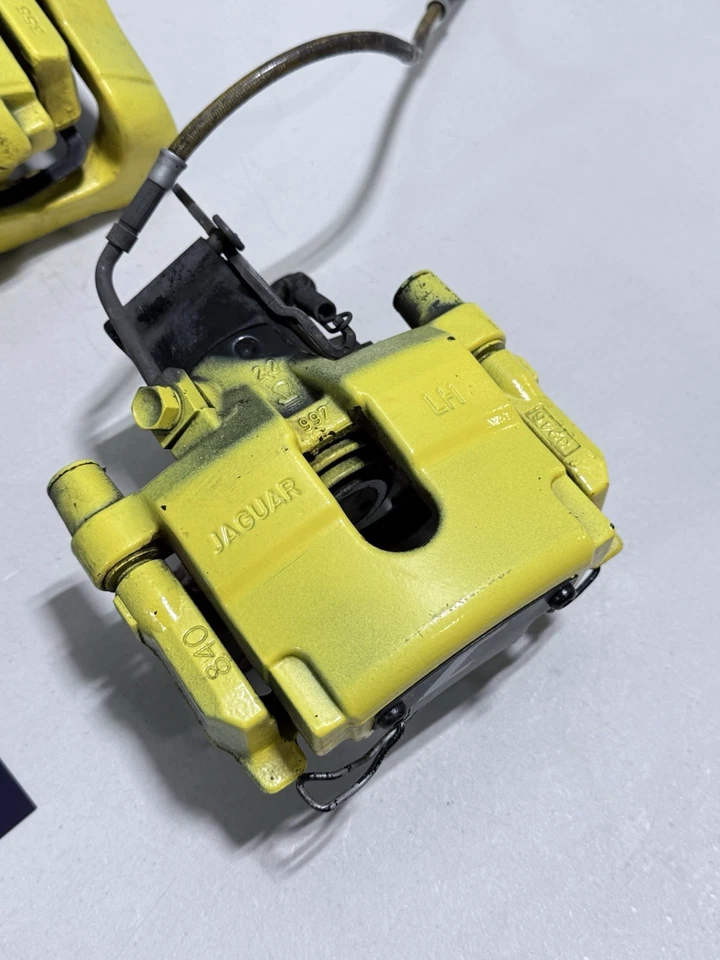 07-09 Jaguar X150 XKR R-Sport Front & Rear Side Brake Caliper Set of 4 OEM #3579 - Image 4 of 4