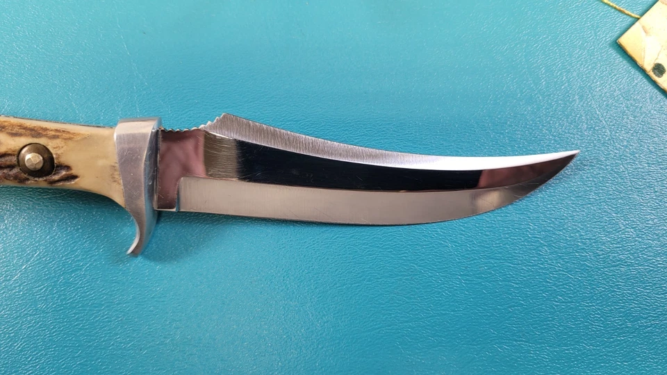 Cuchillo de compañía de cazadores modelo 6394 1968 vintage Puma + funda Alemania TR688 Foto 2 de 4