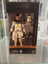 Star Wars Black Series Revenge of the Sith  03 Clone Lieutenant Galle Figure New