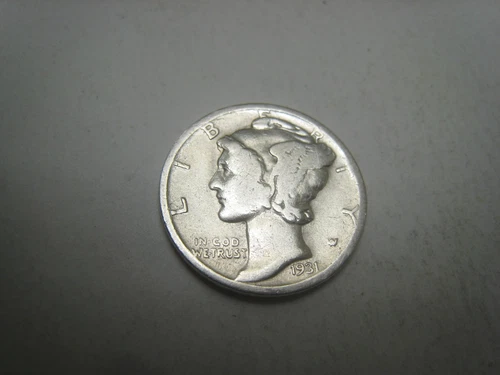 1931-P Mercury Silver Dime