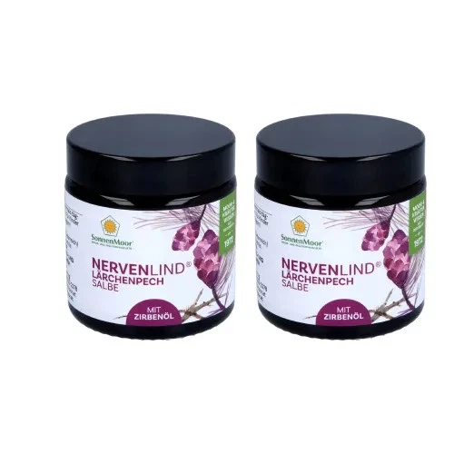 SONNENMOOR VERWERTUNGS- U. VERTRIEBS GMBH Lärchenpechsalbe Nervenlind Mit Zirbenöl Set (2x90g) 2 St
