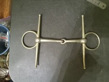 Used full cheek snaffle Bit 5 in mouth  nickel 
