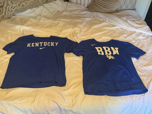 Lot of 2 The Nike Tee - University of Kentucky Wildcats Men’s T-Shirts, XL #BBN
