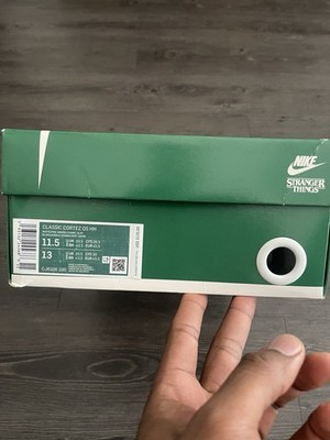 Nike Cortez Stranger Things Hawkins High White Green Orange CJ6106-100 2019