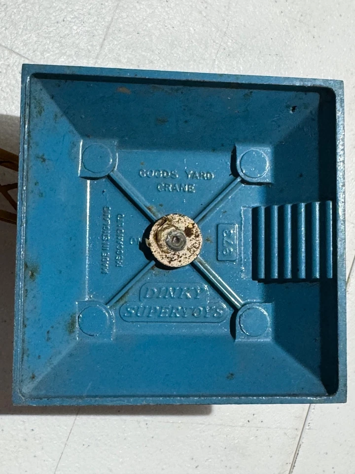 DINKY SUPERTOYS GOODS YARD CRANE MECCANO LTD ENGLAND 973 VINTAGE - Image 2 of 4