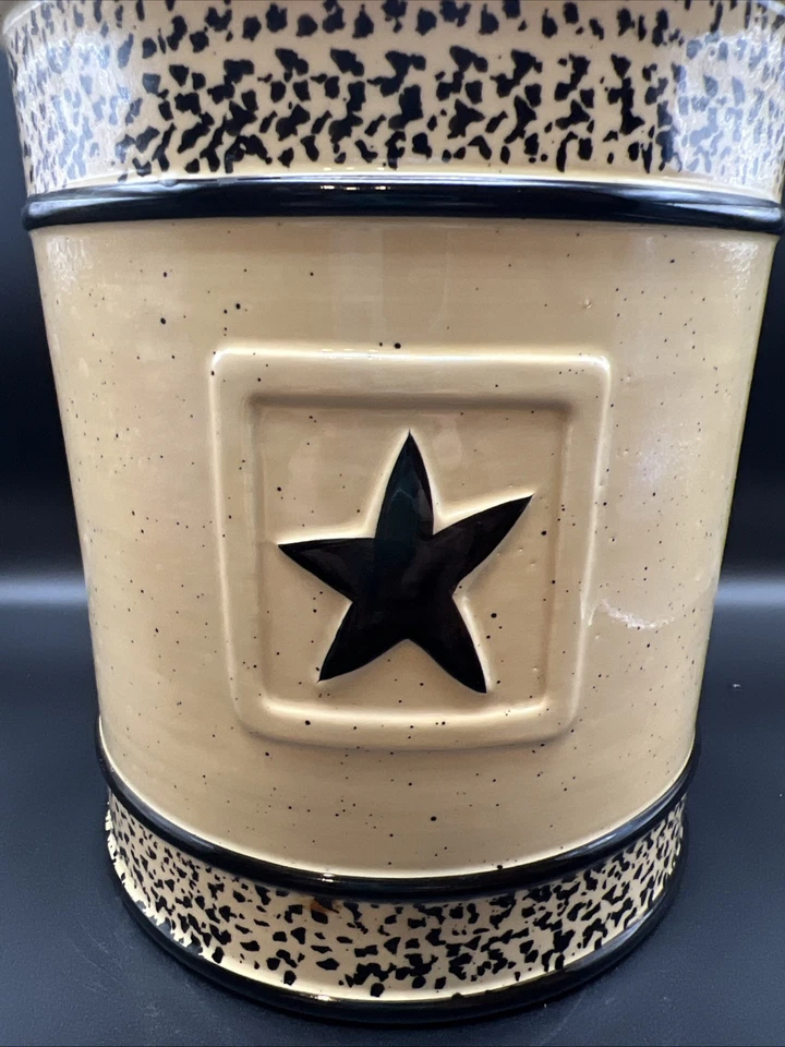 Black Star Park Designs 10” Canister With Lid  - Image 2 of 4