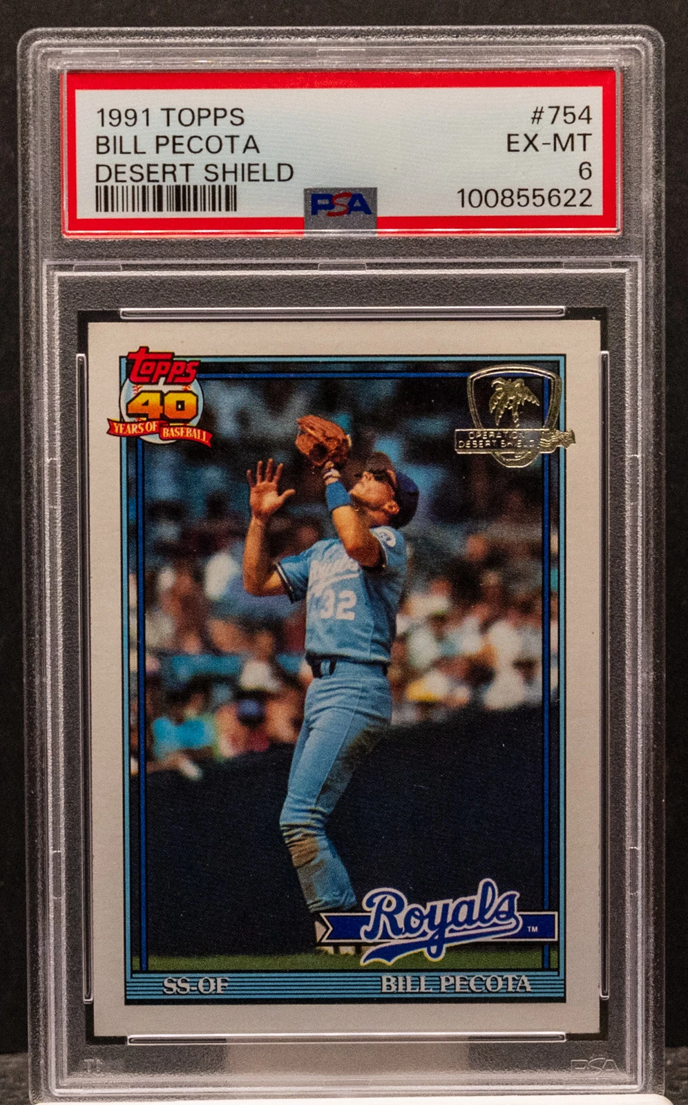 Bill Pecota trading card