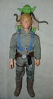 Star Wars vintage Kenner Luke Skywalker 12" & Yoda Action Figures Empire Custom