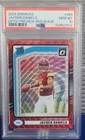 2024 Donruss Jayden Daniels Optic Rated Rookie Preview Red Wave #389 PSA 10