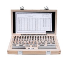 Accusize Industrial Tools 81 Pc Grade AS-2 Steel Gage Block Set, P900-S583