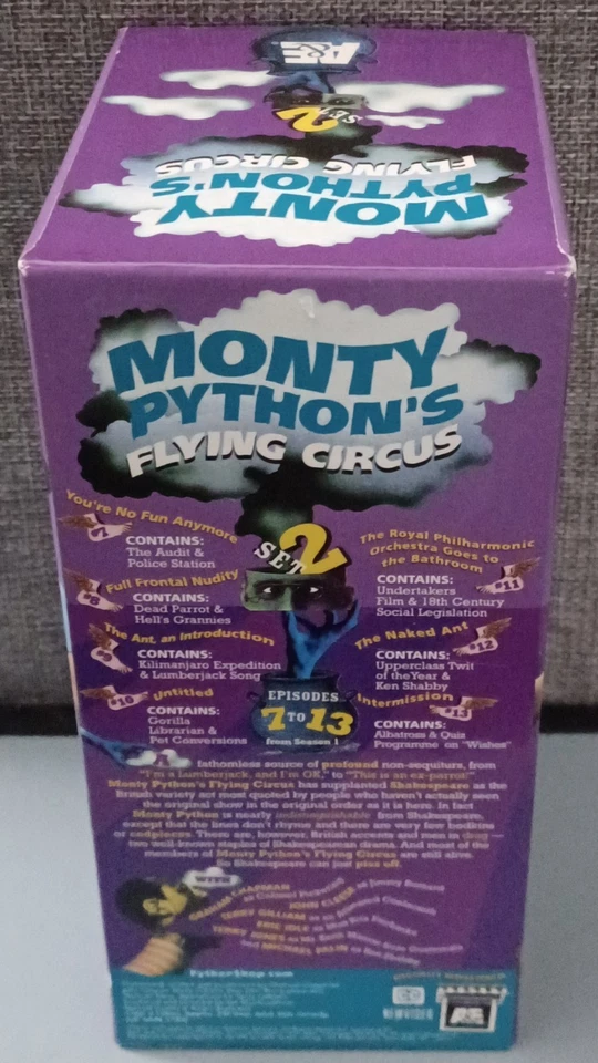 Monty Pythons Flying Circus - Set 2: Season 1 (VHS, 1999, 3-Tape Set) - Image 2 of 3