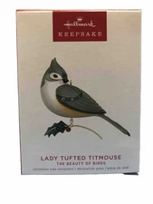2022 Hallmark Keepsake Ornament Beauty The Of The Birds Lady Tufted Titmouse Ltd