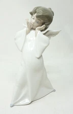 Vintage Lladro 8 3/4" Mime Angel Figurine #4959 Hand Made in Spain