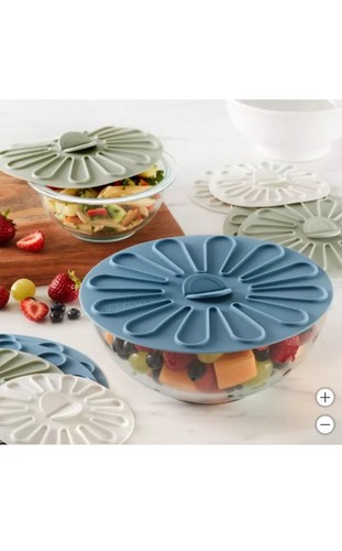 Prepworks Multi-function Silicone Lid Set 10 pcs - NEW - Picture 1 of 7