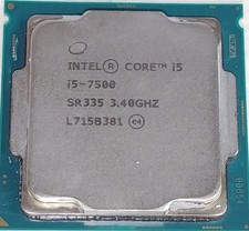 Intel Core i5-7500 3.4 GHz 8 GT/s LGA 1151 Desktop CPU Processor SR335 With fan