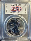 2026 America 250 SMI 1 oz .999 Silver Round in Official Licensed Holder BU