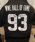 WWE Hall Of Fame Jersey Autographed by 13 inductees w/ dual COAs