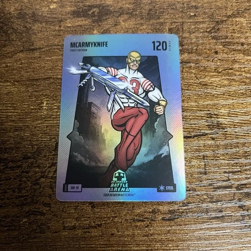 Bo Jackson Battle Arena Update Silver Battlefoil #SBF-19 McArmyknife