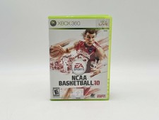 NCAA Basketball 10 Xbox 360 Complete CIB Free US Shipping