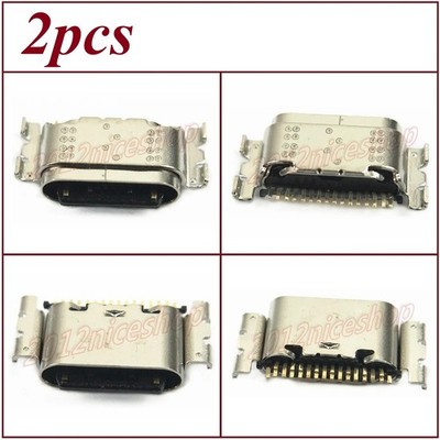2pcs OEM Type-C DC Charging Port Connector Jack Plug For Tecno Pova 5 Pro