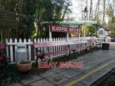 PHOTO  STATION PLATFORM BROOKSIDE MINIATURE RAILWAY AN EXTENSIVE NETWORK AROUND