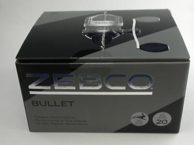 Zebco 2142692 ZB20 Bullet 9 Ballbearing Spincast Reel with Zebco 2142692 ZB20 Bullet 9 Ballbearing Spincast Reel with