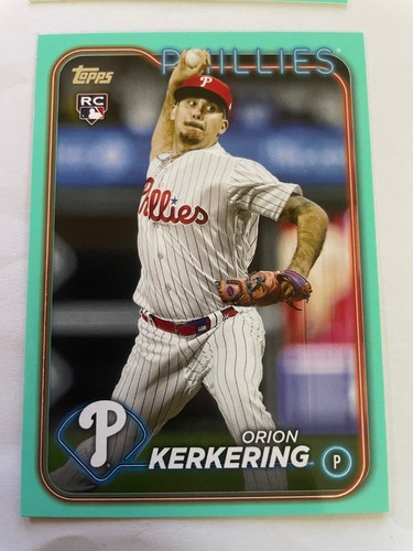 2024 Topps Baseball Series One 1 Two & Update Fanatics Aqua Parallels You Pick - Picture 115 of 223