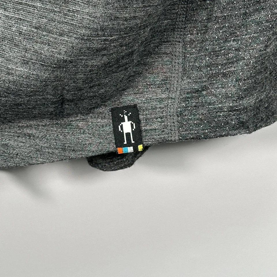 Smartwool Merino Gray Button Up Shirt Medium - Image 4 of 4