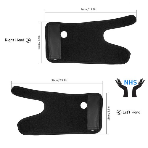 Elastic Wrist Support Brace - Carpal Tunnel Splint Night Pain Carpel Left Right - Picture 5 of 6