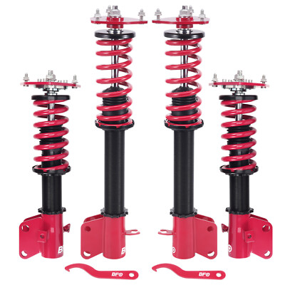 Set(4) Full Coilovers Shock Struts for Subaru Impreza 2002-07 Forester 2003-08