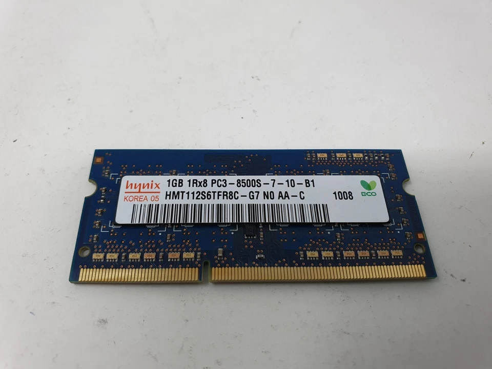 Lenovo Z50-70 RAM Memory 1GB DDR3 PC3-8500S Hynix HMT112S6TFR8C Genuine Item - Image 3 of 4