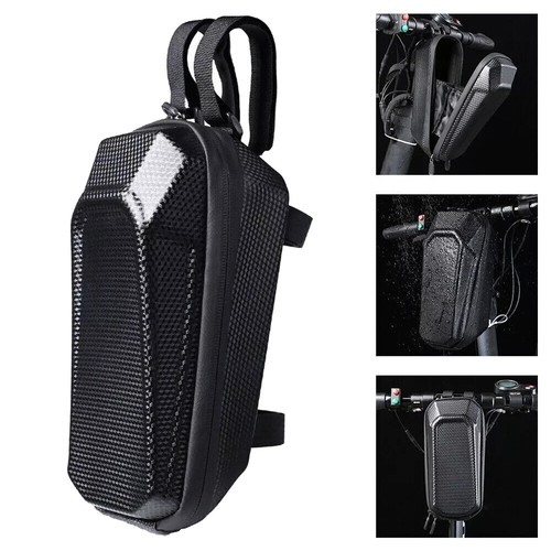E-Scooter Storage Handlebar Bag Front Carrying Bag For Electric Bike Bicycles UK - Picture 2 of 17