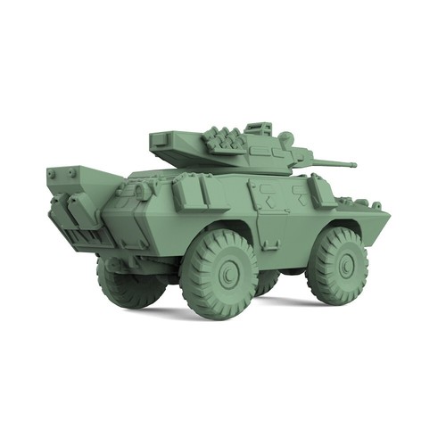 SS144955 V2.0 1/144 Military Model Kit US LAV-150 Tank Destroyer 3D PRINTING - Picture 3 of 5