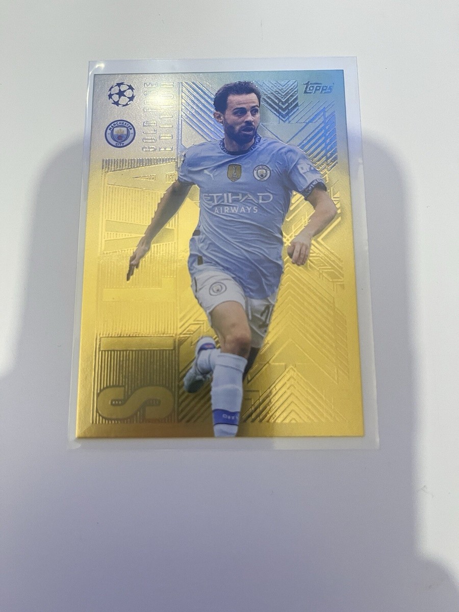 Bernardo Silva Gold Edge Edition Card # GOL 1 Topps Match